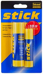 Idena 634138 – Pegamento instantáneo gel Bonuspack 10 g + 22 g