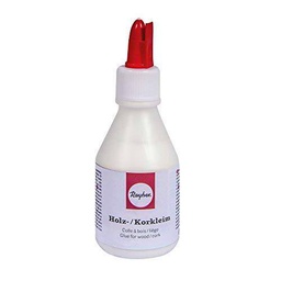 Rayher Easy Glue Cola para Madera 100 ml Corcho Cola se Seca Transparente wasserfe