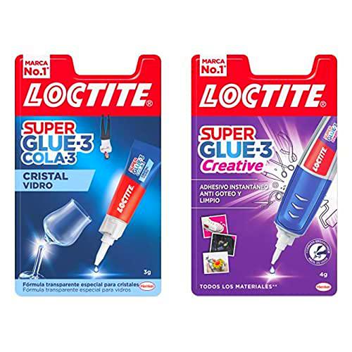 Loctite Super Glue-3 Cristal, Adhesivo Para Cristal Resistente Al Agua