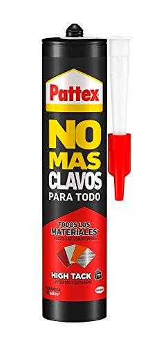 Pattex No Mas Clavos Para Todo HighTack, adhesivo de montaje resistente a temperaturas extremas