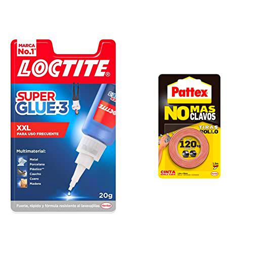 Loctite Super Glue-3 XXL, pegamento universal triple resistencia