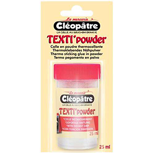 Cléopâtre Pegamento en Polvo para Textiles, 25ml