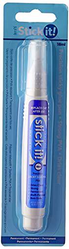 Stick It! Clip Strip - Bolígrafo de pegamento adhesivo (1 unidad, 18 ml)