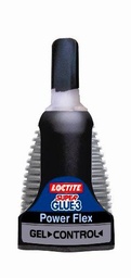 Henkel Loctite superglue-3 Power Flex Gel Control 9H 1599176 bote de pegamento 3 G