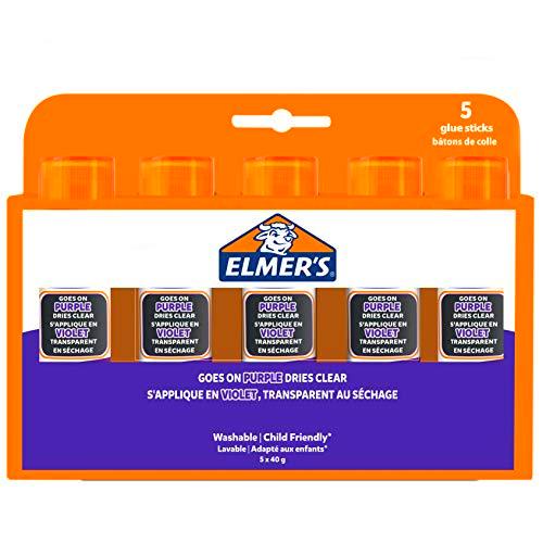 Elmer's Barras de pegamento moradas desapareciendo