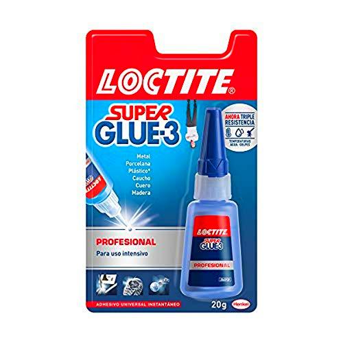 Loctite Super Glue-3 Profesional, pegamento universal triple resistencia