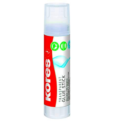 Kores - Barra de pegamento resistente lavable (21 g